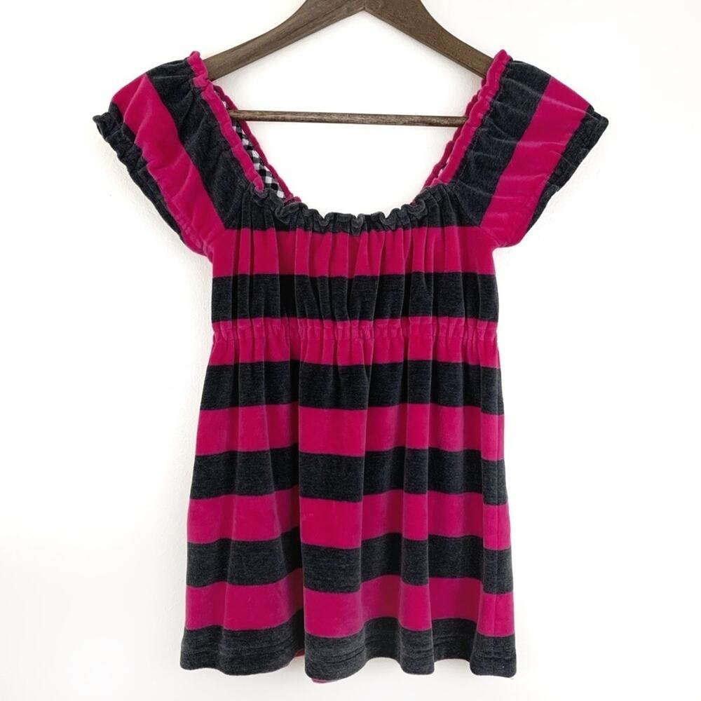 Pink | Victoria’s Secret Pink/ Grey Striped XS Top